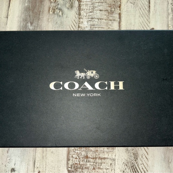 COACH STAR GLITTER TRAVEL SET Passport Holder & Luggage Tag - Picture 8 of 9